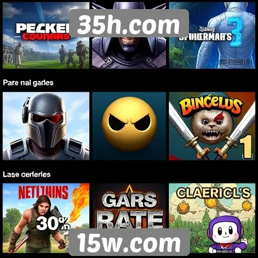 Jogos populares em destaque no 35h.com